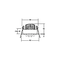Brumberg Recessed outdoor LED spot, IP65, round, Ø 8.2cm, Plug&Play 350mA, 6W 3000K 650lm 38°, swivelling 30°, matt alu