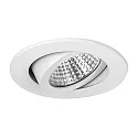 Inbouwarmatuur LAKIL-R draaibaar, voor BAP, Dim-To-Warm IP20, wit dimbaar 6W 460lm 1800 - 3000K 38° 38° CRI >80