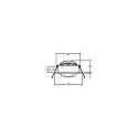 Brumberg recessed luminaire LAKIL-R swivelling, for VDU workstation, Dim-To-Warm IP20