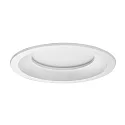 Downlight BOWL rond IP20, opaal, wit dimbaar