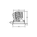 Brumberg Downlight ARUN 1-voudig, rond IP20, wit dimbaar