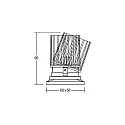 Brumberg Downlight COUPLED IP20, wit dimbaar