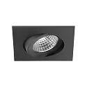 Inbouwarmatuur OLENI-S / PHASE DTW 918-930 hoekig, draaibaar, Dim-To-Warm IP20, zwart mat dimbaar 6