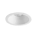 Downlight ODEMAR / PHASE DTW 918-930 rond, stijf, Dim-To-Warm, set terug IP20, wit mat dimbaar