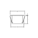 Brumberg LED in-ground luminaire, IP67, Ø 2cm, 12V DC, 0.15W 3000K, stainless steel / aluminum