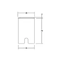 Brumberg Vloerinbouwarmatuur HYBRIDE IP65, rvs 