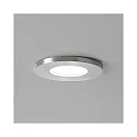 Brumberg Inbouwarmatuur STEAM-R rond, direct IP65, zwart dimbaar