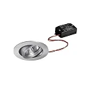 Inbouwspot TIRREL-R LED ON-OFF rond, draaibaar, schakelbaar IP20, aluminium mat 