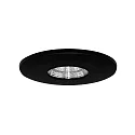 Brumberg Recessed LED downlight ADAPT, 230V, 3W 3000K 290lm, black