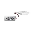 Inbouwspot TIRREL-S LED DIM hoekig, draaibaar IP20, wit dimbaar