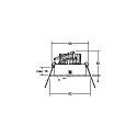 Brumberg Inbouwarmatuur IP20, rvs, glanzend, transparant  6W 680lm 3000K 20-40° 20-40° CRI 80-89