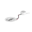 recessed spotlight TIRREL-R LED DIM ROUND-CONVERTER round, swivelling IP20, white dimmable