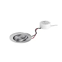 Inbouwspot TIRREL-R LED DIM ROUND-CONVERTER rond, draaibaar IP20, aluminium dimbaar
