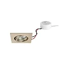Inbouwspot TIRREL-S LED DIM ROUND-CONVERTER hoekig, draaibaar IP20, wit dimbaar