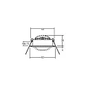 Brumberg Downlight BB03 draaibaar, dimbaar IP20, chroom dimbaar