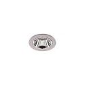 ceiling recessed luminaire APOLLO MICRO round, direct IP20, silver dimmable