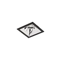 ceiling recessed luminaire APOLLO MINI square, direct IP20, black dimmable