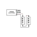 Brumberg Recessed outdoor LED spot set BB15 incl. DALI-converter + connection box, IP54, round, 230V, 6W 3000K 640lm 38°, fixed, inox