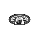 Plafondinbouwarmatuur APOLLO MINI rond, direct IP20, zwart 