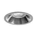 Plafondinbouwarmatuur APOLLO MEGA rond, direct IP20, zilver, transparant dimbaar