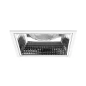 Plafondinbouwarmatuur APOLLO MEGA vierkant, direct IP20, wit 