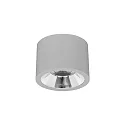 Downlight APOLLO MAXI glad, rond, DALI aanstuurbaar IP20, gepoedercoat, zilver dimbaar
