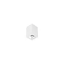 Downlight APOLLO MICRO hoekig, glad, schakelbaar IP20, gepoedercoat, wit 