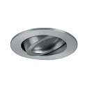 Luidspreker rond, draaibaar, aluminium mat