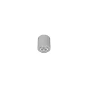 Downlight APOLLO MICRO rond, DALI aanstuurbaar, gefacetteerd IP20, gepoedercoat, zilver dimbaar