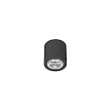 Downlight APOLLO MINI rond, DALI aanstuurbaar, gefacetteerd IP20, gepoedercoat, zwart dimbaar