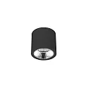 Downlight APOLLO MIDI rond, DALI aanstuurbaar, gefacetteerd IP20, gepoedercoat, zwart dimbaar