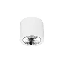 downlight APOLLO MAXI round, switchable, faceted IP20, powder coated, white 