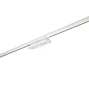 3-fase spot BALI MINI S 72°/53° DALI-2 - 29.4CM roteerbaar, DALI aanstuurbaar, met lensoptiek IP20, zilver mat dimbaar