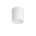 Opbouw armatuur TURN-R GU10 1-vlams, cilindrisch, stijf IP20, wit mat dimbaar