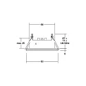 Brumberg Downlight COVER-UP rond, stijf, helder, zwart