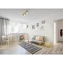 Brumberg Plafondarmatuur ELTASSO 3-vlams, instelbaar E14 IP20, hout licht dimbaar