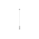 pendant luminaire TOMEK 150MM 1 flame, cylindrical, rigid GU10 IP20, white matt dimmable