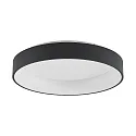 Opbouw armatuur GEORGA 2CCT DIM CCT Switch, Ring-Vorm IP20, zwart mat dimbaar