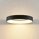 Brumberg Pendelarmatuur GEORGA 2CCT DIM CCT Switch, Ring-Vorm IP20, zwart mat dimbaar