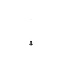 gorund spike luminaire VITI lateral light direction, medium, switchable IP65, powder coated, graphite grey 