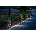 Brumberg Paallamp LANTERN 80CM down, hoekig, schakelbaar IP65, grafiet, mat 