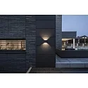 Brumberg Wandarmatuur voor buitenshuis MARIBO up down, instelbaar IP54, grafiet 