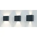 Brumberg Wandarmatuur voor buitenshuis MARIBO up down, instelbaar IP54, grafiet 