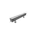 Paneelspot WALLWASHER IP66, titaan dimbaar