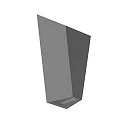 Brumberg outdoor wall luminaire EREBIA up / down, switchable LED IP54, grey 