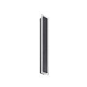 outdoor wall luminaire MASBATE 60CM square, CCT Switch, switchable IP65, black matt 