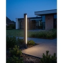 Brumberg bollard light WOKAM switchable, with diffuser IP65, anthracite 