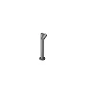 bollard lamp LUZON 1 flame GU10 IP65, powder coated, graphite grey dimmable