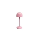Tafellamp op batterijen ROSS down, met Touch-Dimmer IP54, pink dimbaar