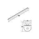 Brumberg LED vervanging LINEO LED T5/T8 60CM REPLACEMENT 2CCT CCT Switch, constante Stroom, magnetische Montage, excl. Netvoeding 13